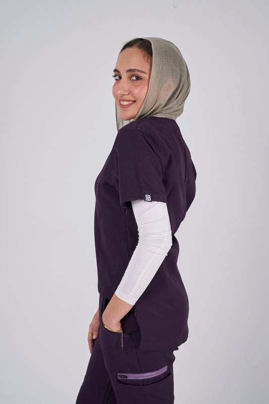 On-Call Set - Plum Purple