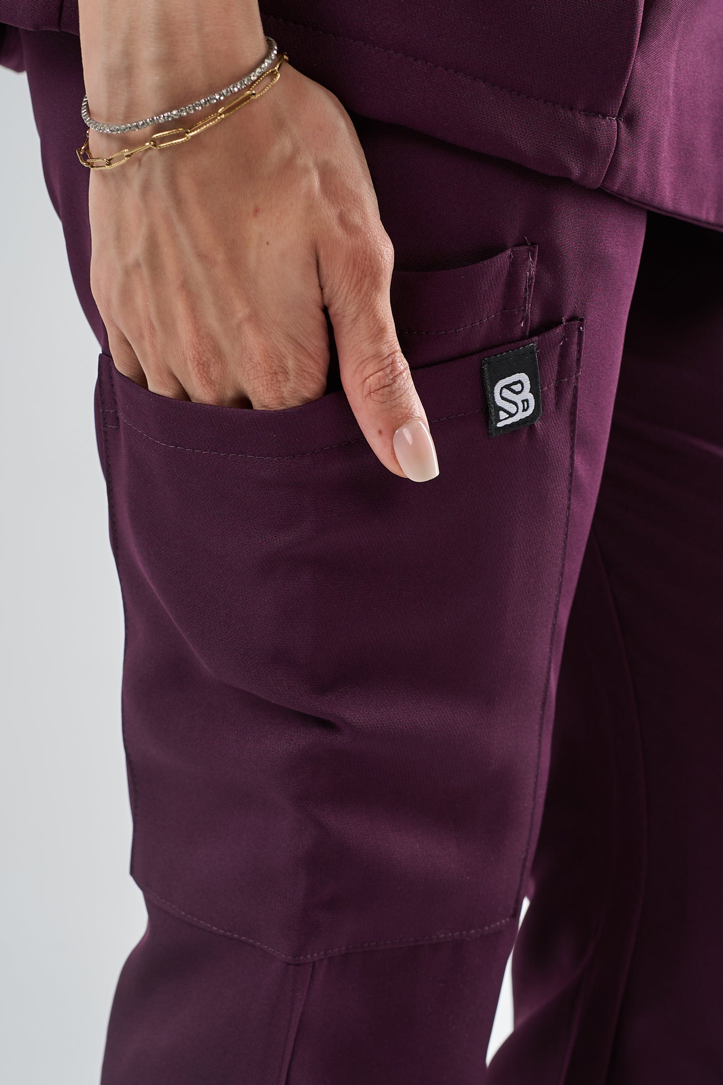 Charmy Set - Wine Purple