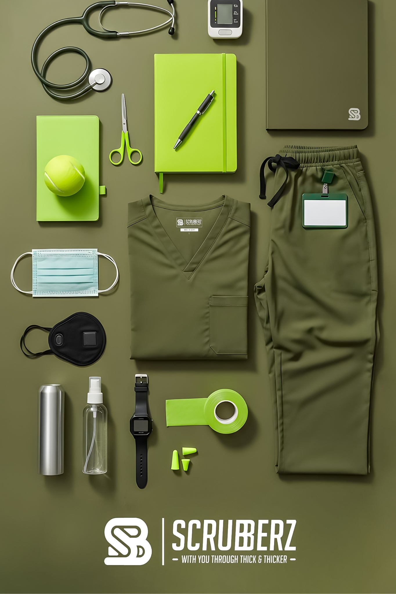 Olive Green