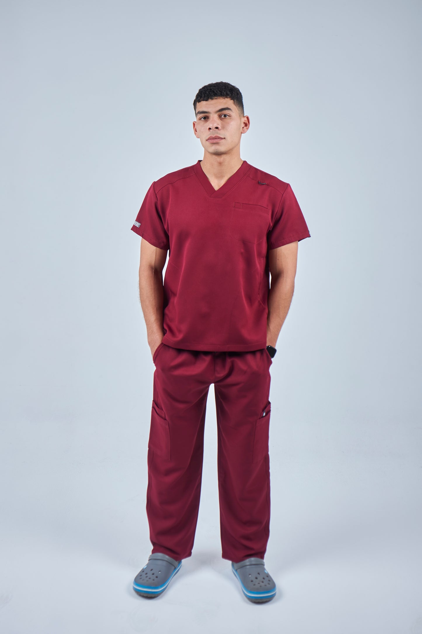 Scrub - Burgundy