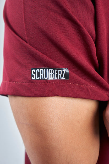Scrub - Burgundy