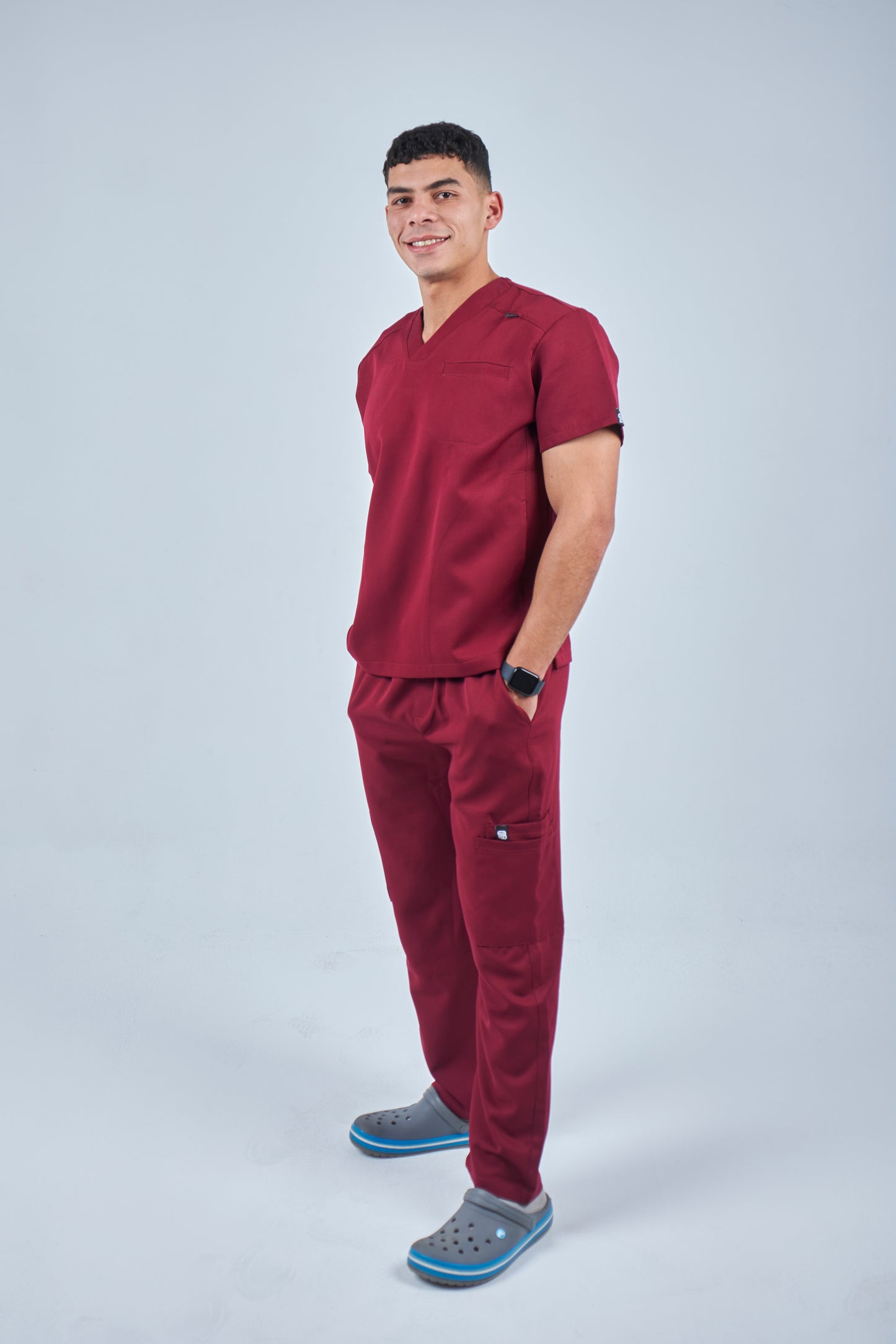 Scrub - Burgundy