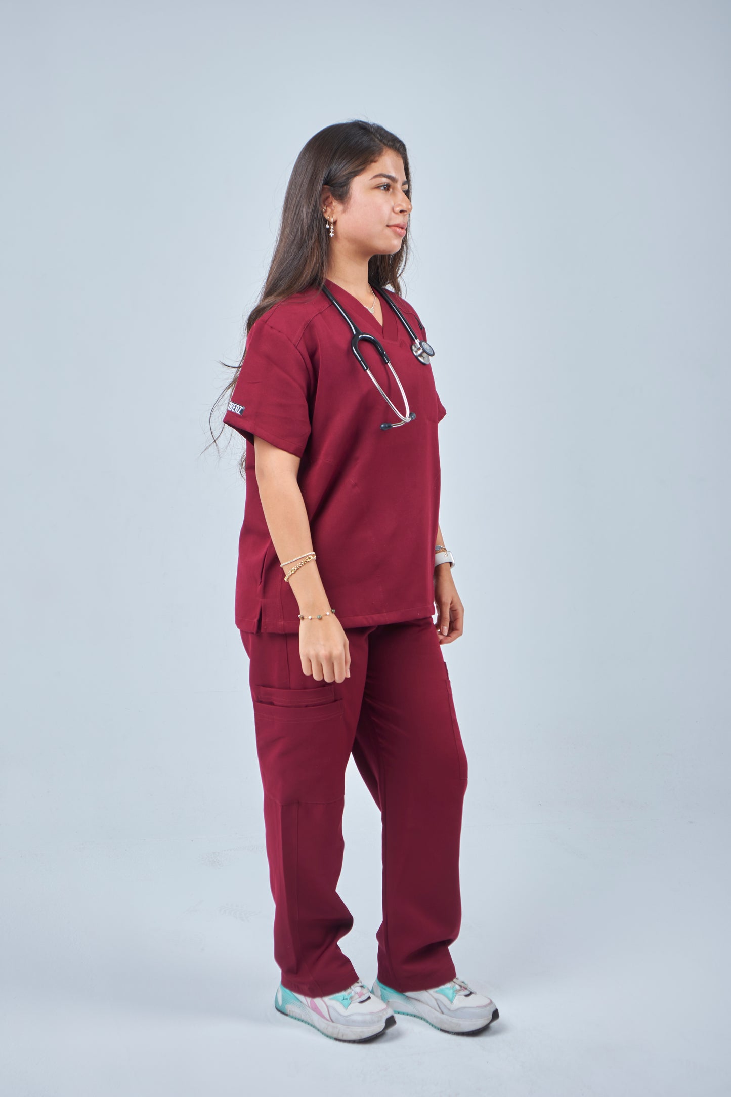 Scrub - Burgundy