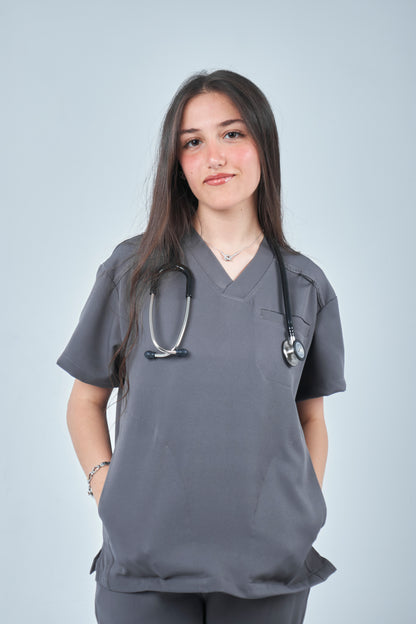 Scrub - Charcoal Grey