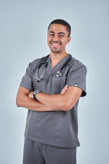 Scrub - Charcoal Grey