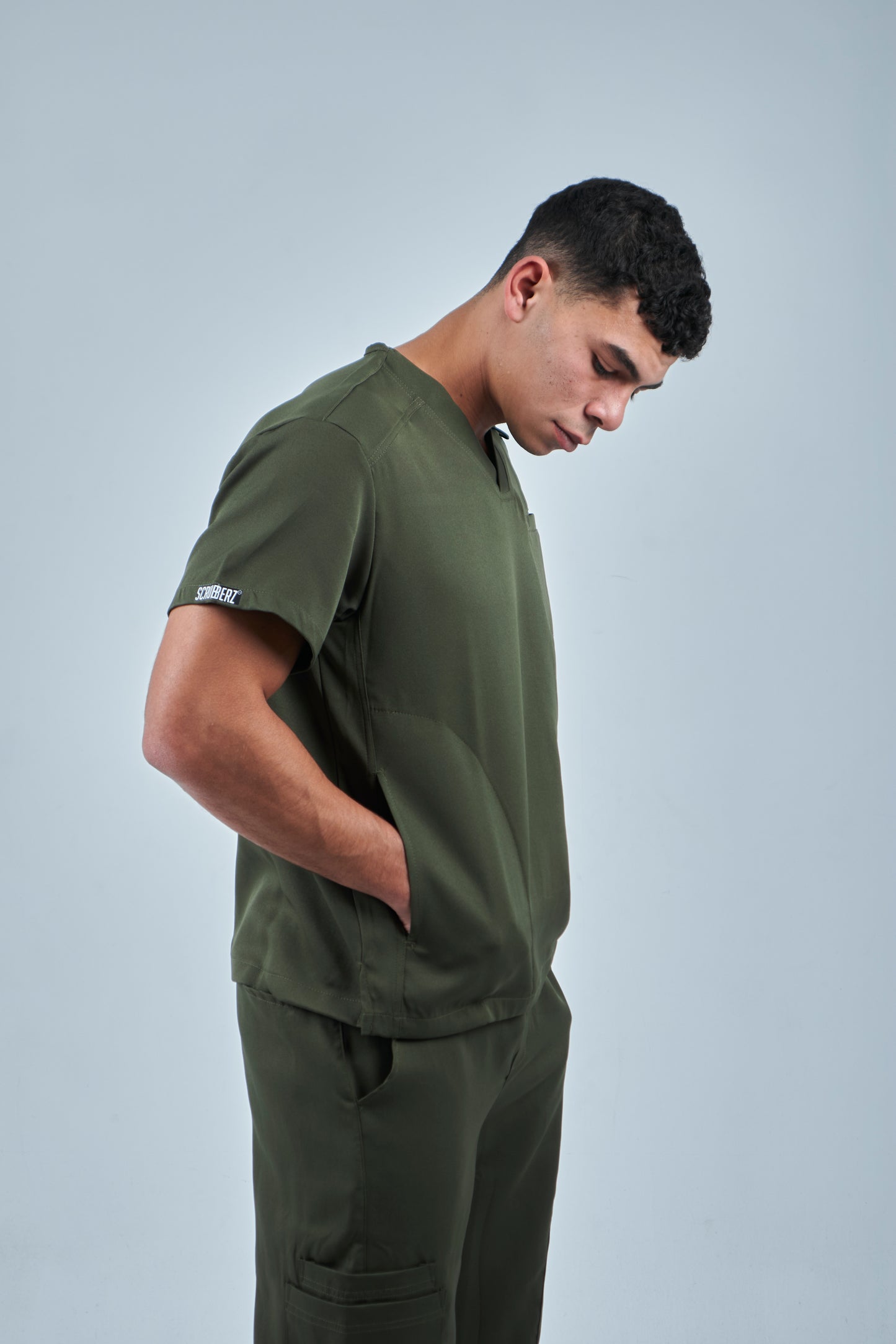 Scrub - Olive Green