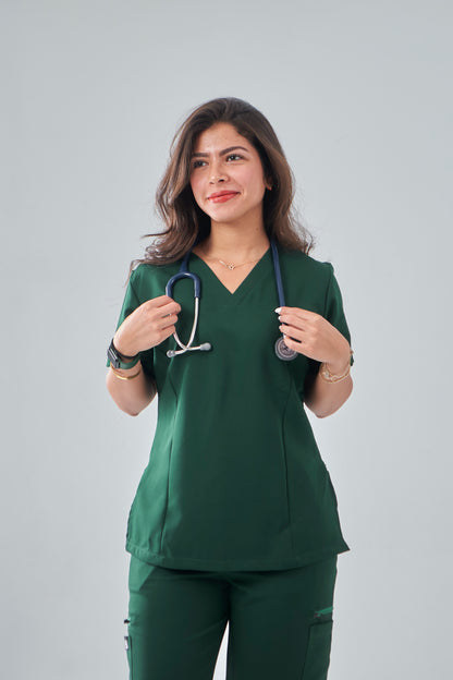 On-Call Set -  Emerald Green