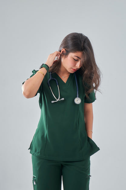 On-Call Set -  Emerald Green