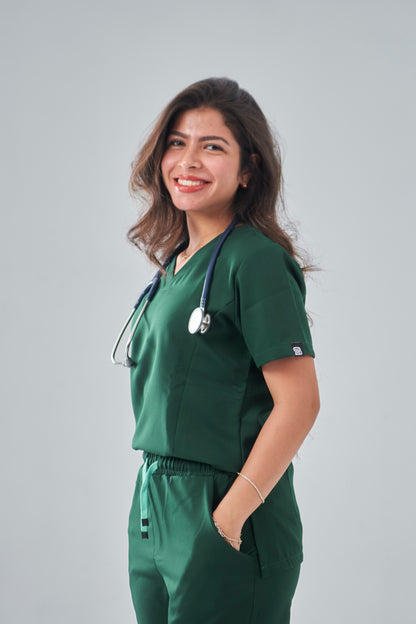 On-Call Set -  Emerald Green