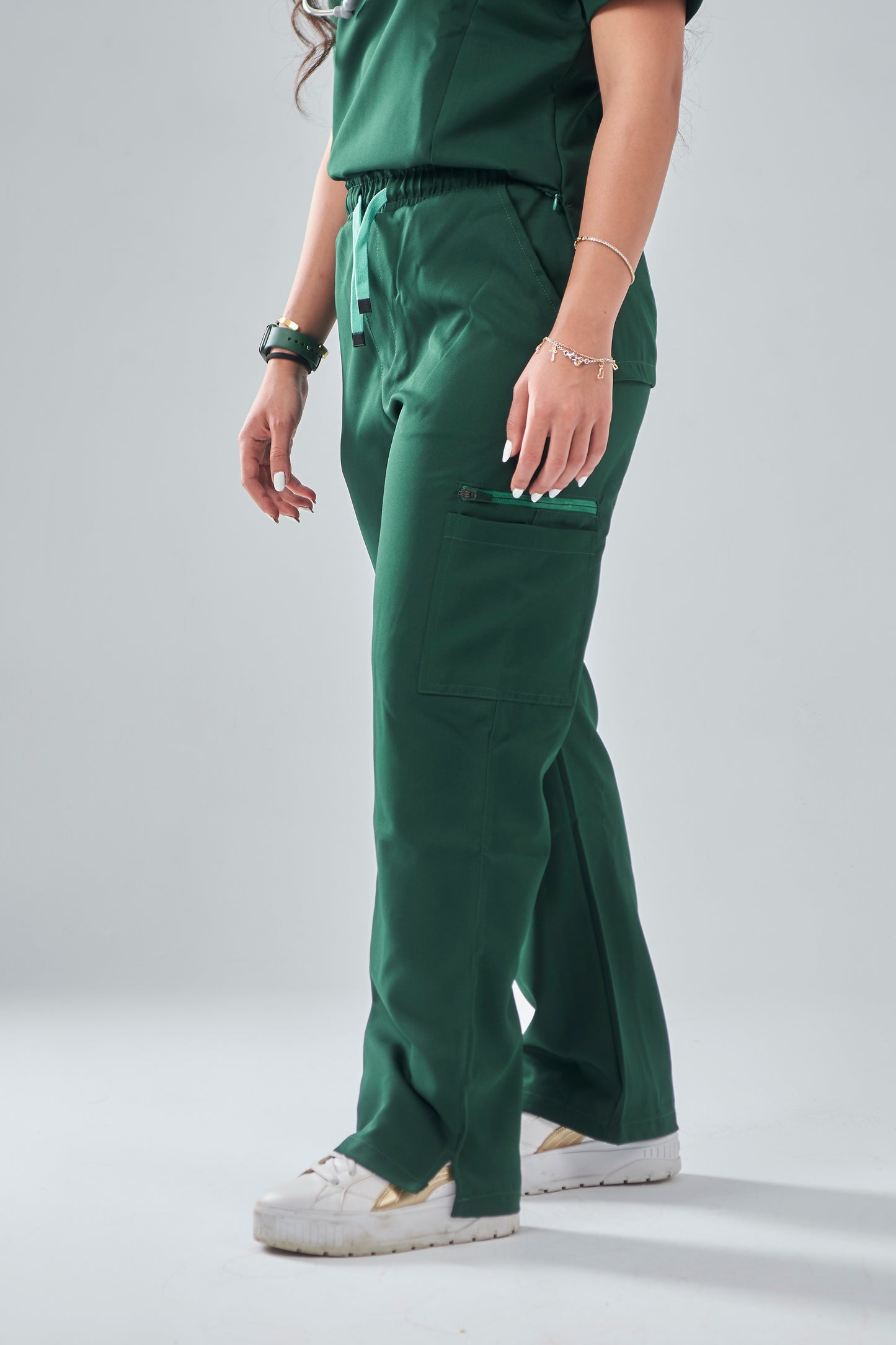 On-Call Set -  Emerald Green