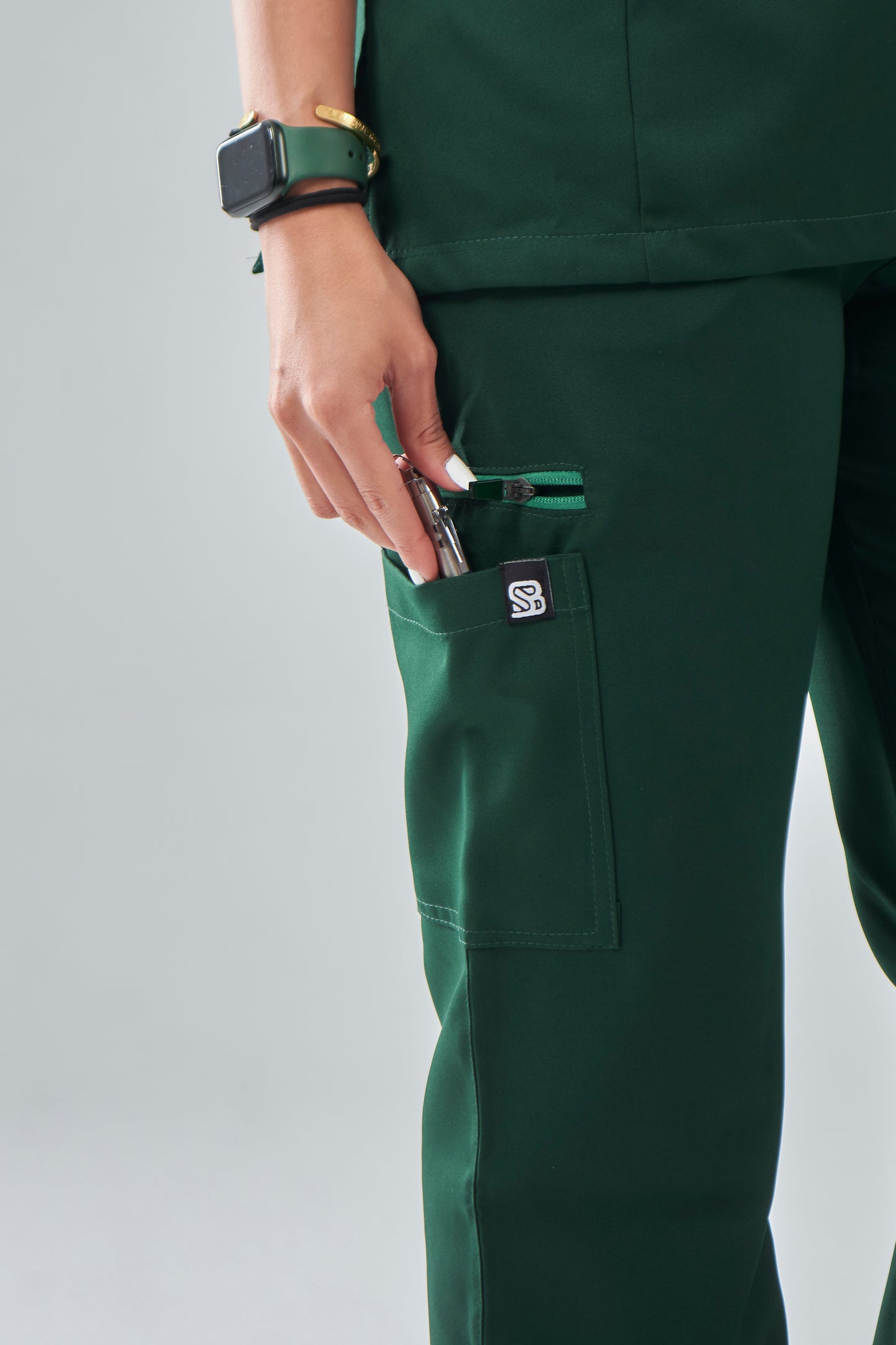 On-Call Set -  Emerald Green