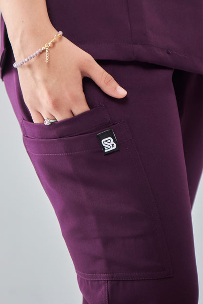 On-Call Set - Wine Purple
