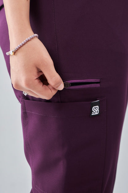 On-Call Set - Wine Purple