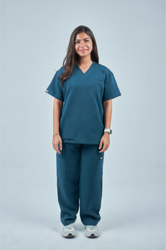 Scrub - Petroleum Blue