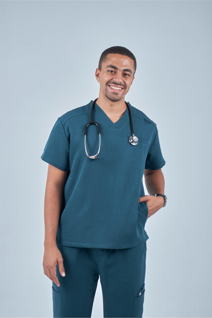 Unisex Scrub - Petroleum Blue