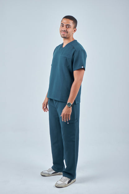 Unisex Scrub - Petroleum Blue