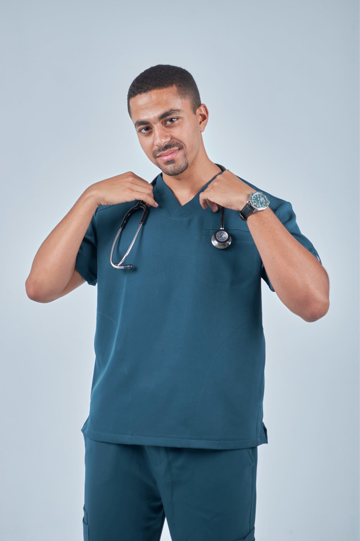 Unisex Scrub - Petroleum Blue