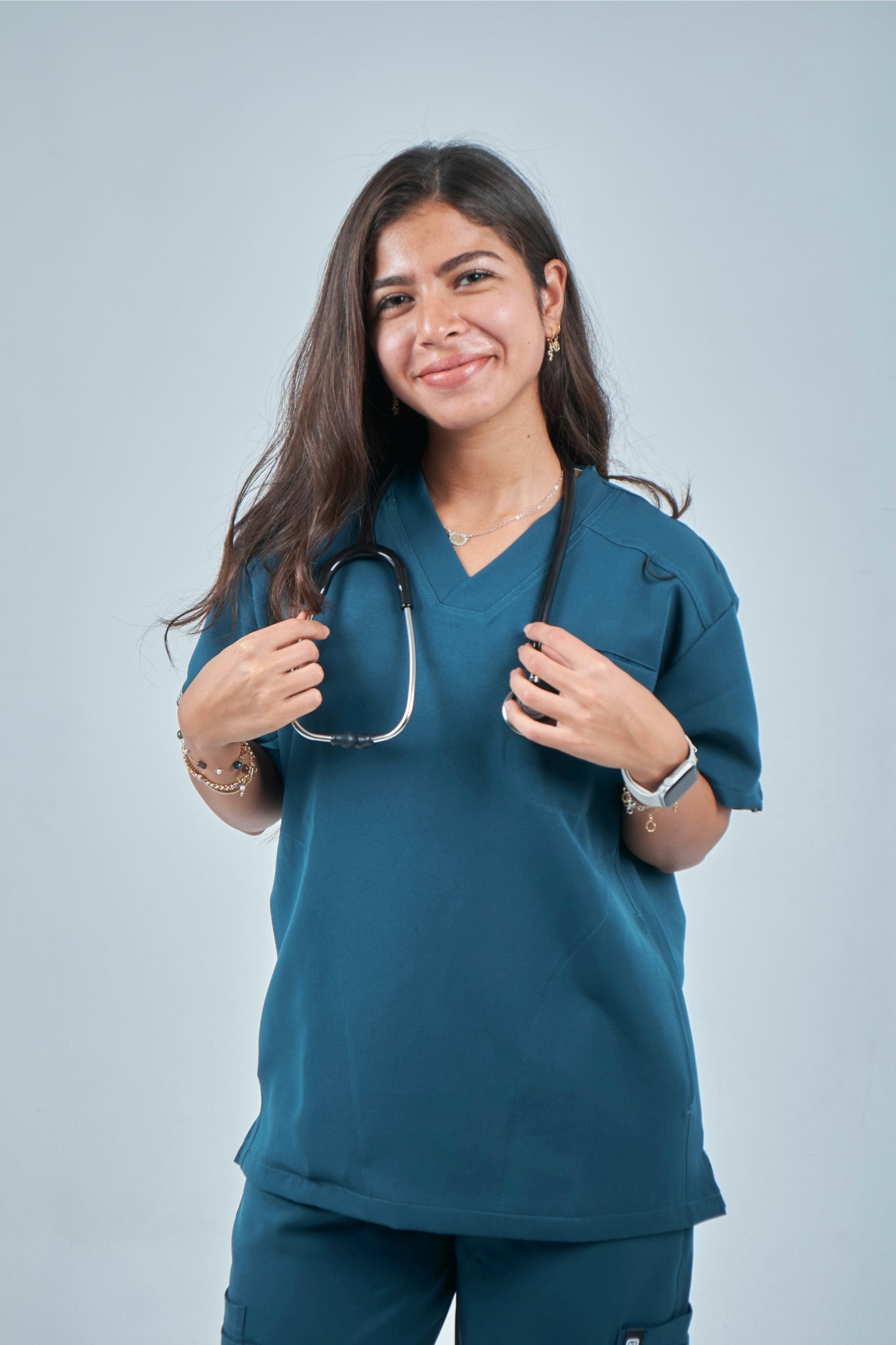 Unisex Scrub - Petroleum Blue