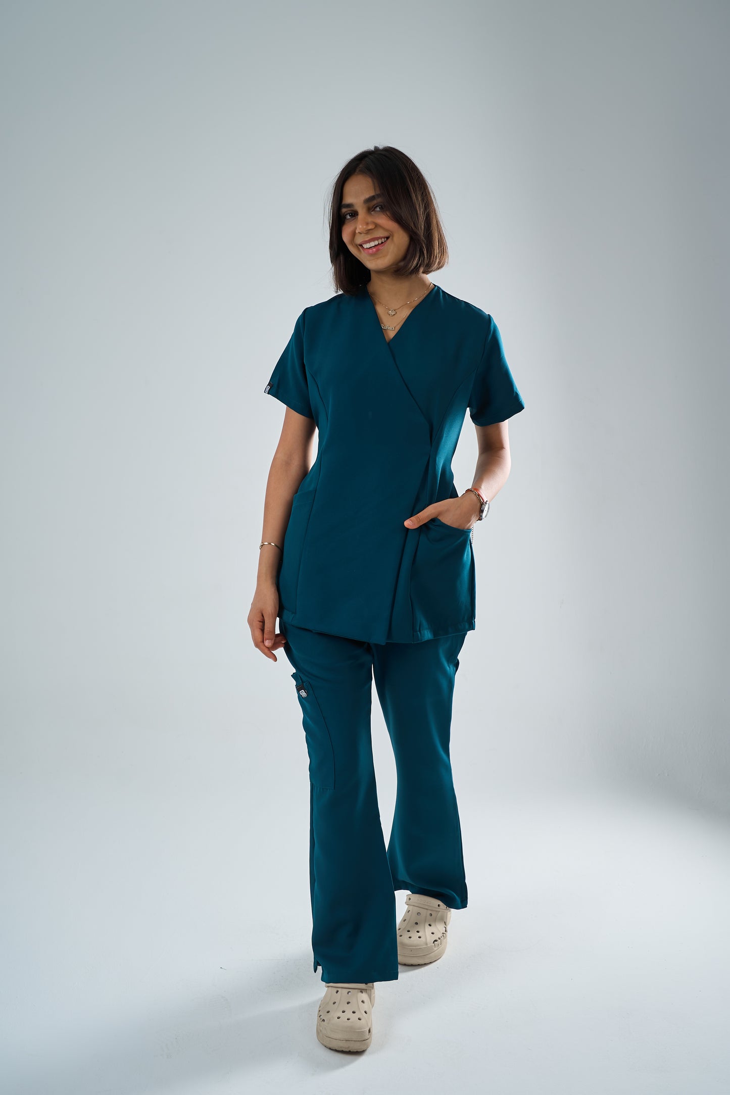 Charmy Set - Peacock Green