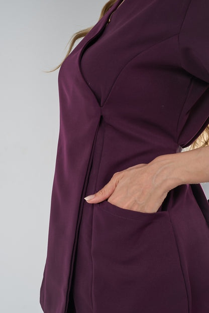 Charmy Set - Wine Purple