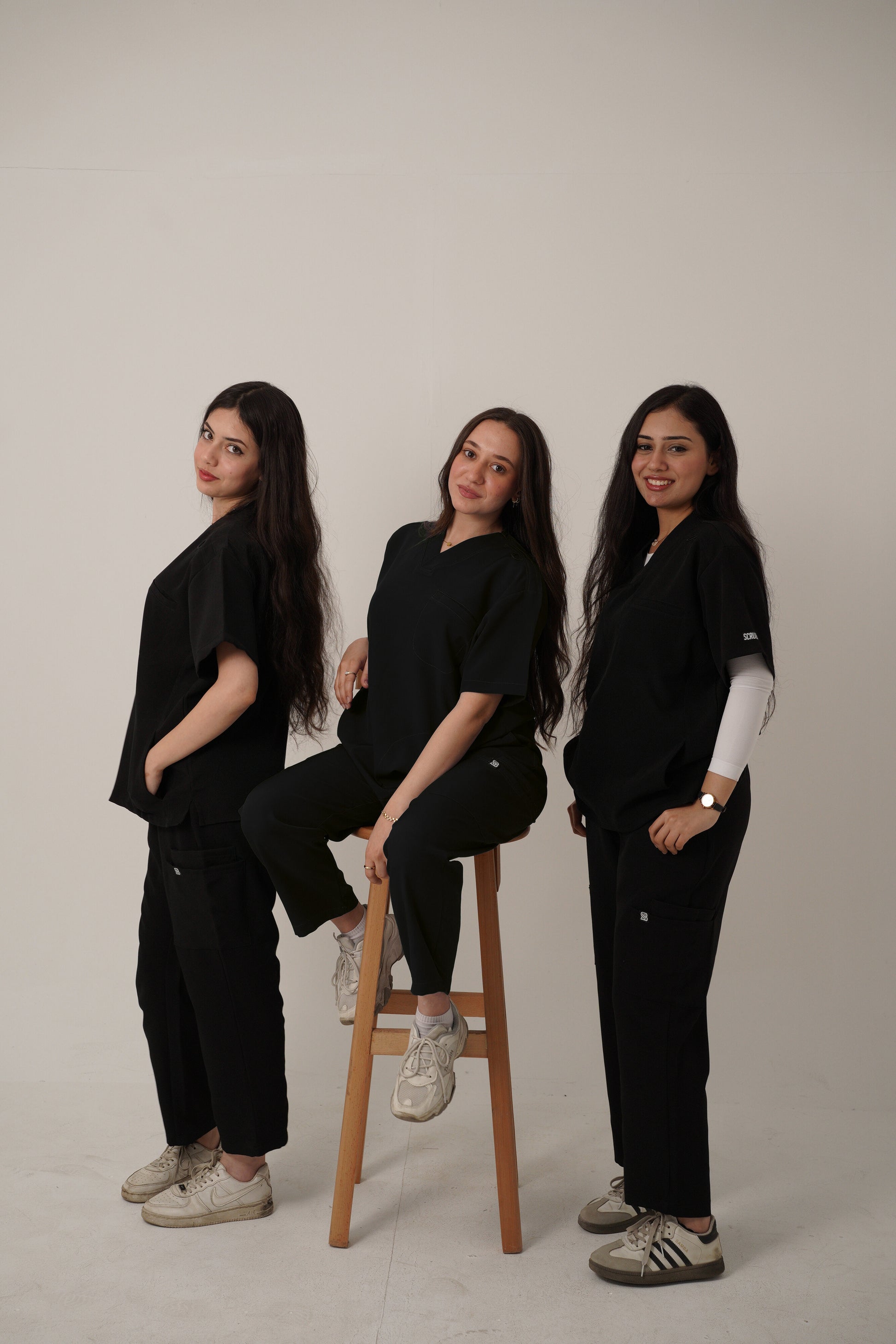 Scrub - Noir Black - Scrubberz